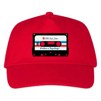Pozdrav iz Yugoslavije - kaseta - Jugoslawien Retro - Kinder Basecap - Rot - Vorne