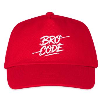 CODE DU FRÈRE - Casquette de baseball Enfant - rouge - Devant