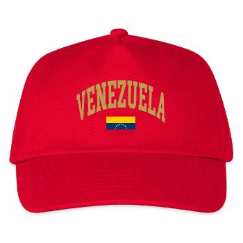 Venezuela Flagge - Kinder Basecap - Rot - Vorne
