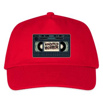 Haunted Horror Cassette Retro - Kids’ Baseball Cap - red - Front