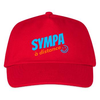 Cool from a distance - Kids’ Baseball Cap - red - Front