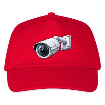 Security Camera Surveillance Camera - Kids’ Baseball Cap - red - Front