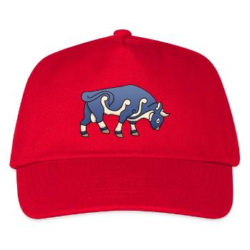 Piktischer Stier - Kinder Basecap - Rot - Vorne