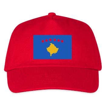 Kosovo flag - Kids’ Baseball Cap - red - Front