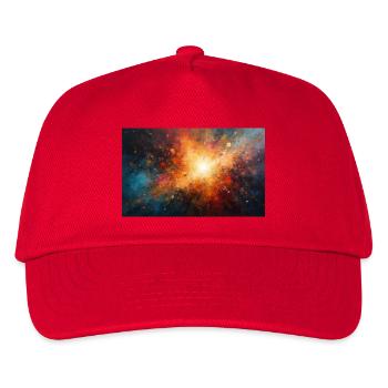 Explosion de la nébuleuse à explosion cosmique - Casquette de baseball Enfant - rouge - Devant