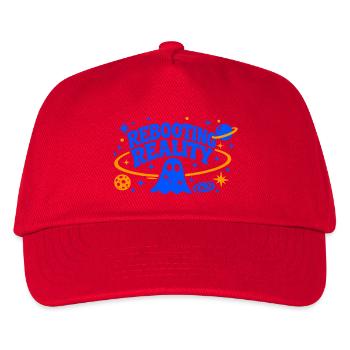REDÉMARRER LA RÉALITÉ - Casquette de baseball Enfant - rouge - Devant