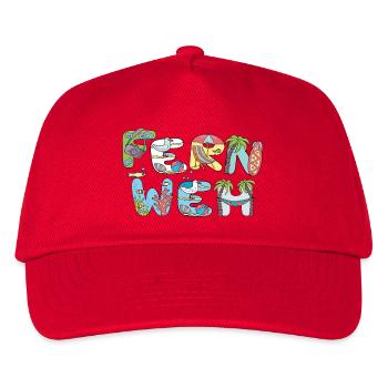 Vacances de la Passion - Casquette de baseball Enfant - rouge - Devant