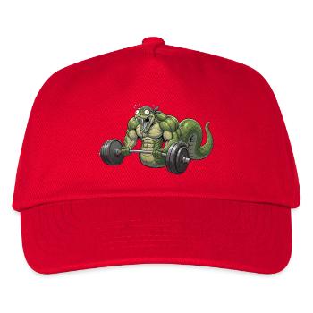 Snake Lifting Force - Kids’ Baseball Cap - red - Front