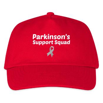 Parkinson's support squad - Kids’ Baseball Cap - red - Front