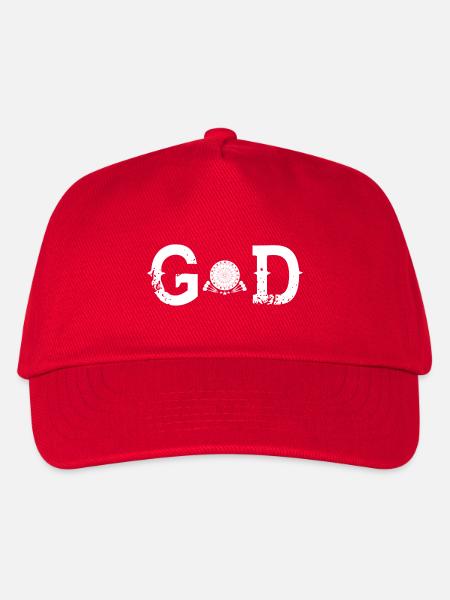 God Legend gott dart darts darter - Kinder Basecap - Rot