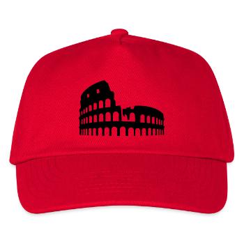 coliseum colosseum Kolosseum - Kinder Basecap - Rot - Vorne