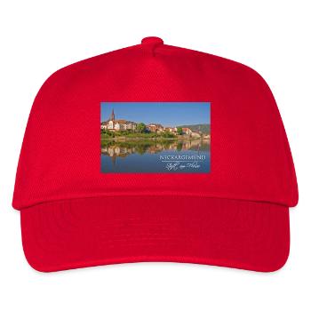 Neckargemünd - Stadt am Fluss - Kinder Basecap - Rot - Vorne