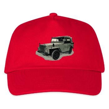 P 2 M Geländewagen - Kinder Basecap - Rot - Vorne