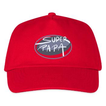 Super Dad - Kids’ Baseball Cap - red - Front