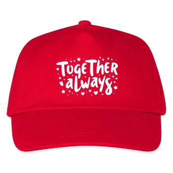 Ensemble toujours - Casquette de baseball Enfant - rouge - Devant