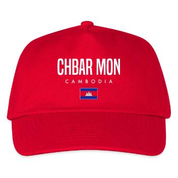 Chbar Mon Cambodia Khmer - Kids’ Baseball Cap - red - Front
