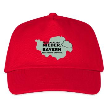 Basse-Bavière | FREYUNG-GRAFENAU - Casquette de baseball Enfant - rouge - Devant