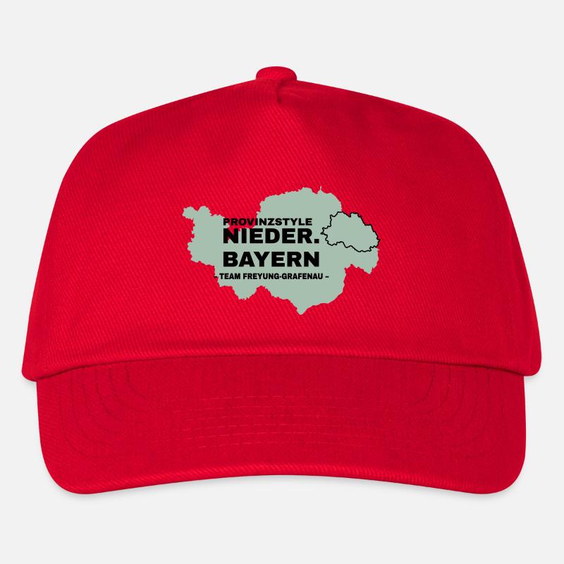Basse-Bavière | FREYUNG-GRAFENAU - Casquette de baseball Enfant - rouge