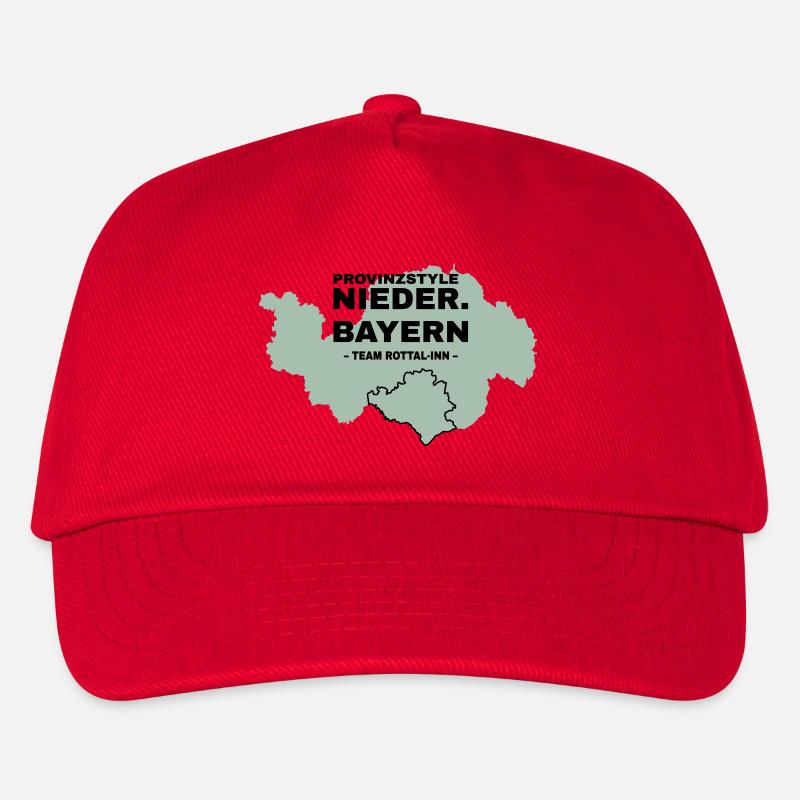Basse-Bavière | ROTTAL-INN - Casquette de baseball Enfant - rouge