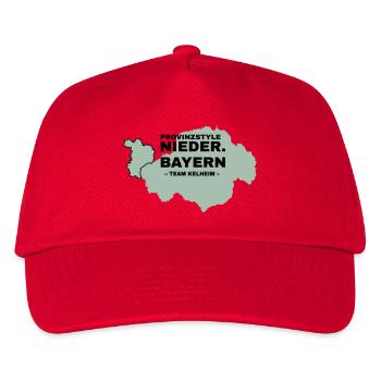 Lower Bavaria | KELHEIM - Kids’ Baseball Cap - red - Front