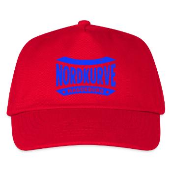 Magdeburg Stadion Fan Hoodie, Shirt, Tasche; Cap - Kinder Basecap - Rot - Vorne