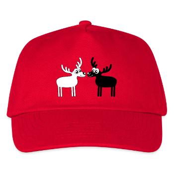 Élans - Casquette de baseball Enfant - rouge - Devant