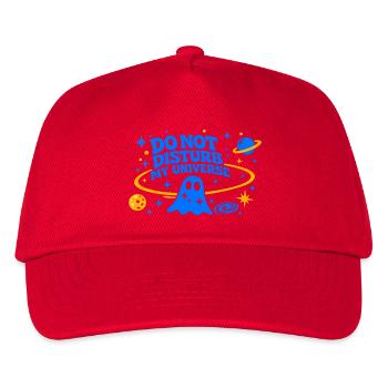 NE DÉRANGE PAS MON UNIVERS - Casquette de baseball Enfant - rouge - Devant