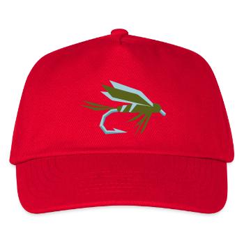 Fly Fishing Fishing Lure Fishing Fly - Kids’ Baseball Cap - red - Front