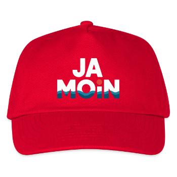 Ja Moin Norddeutschland Hamburg Gamer Meme Moin - Kids’ Baseball Cap - red - Front