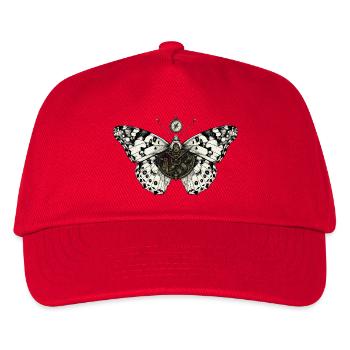 Steampunk-Motten-Halloween - Kinder Basecap - Rot - Vorne