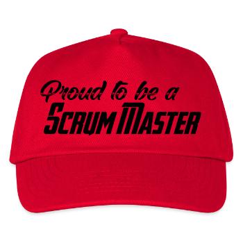 Proud to be a Scrum Master - Casquette de baseball Enfant - rouge - Devant