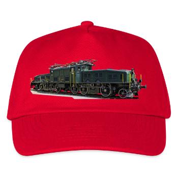 SBB Krokodil - Kinder Basecap - Rot - Vorne