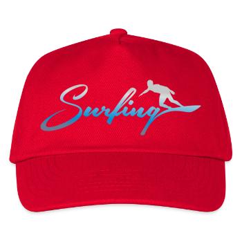 SURFEN, SURFEN - Kinder Basecap - Rot - Vorne