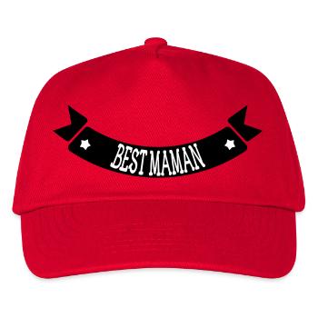 Best Mom - Mother's Day - Kids’ Baseball Cap - red - Front