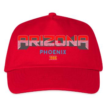Arizona Phoenix 1986 Conception graphique - Casquette de baseball Enfant - rouge - Devant