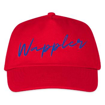 Wappler - Kinder Basecap - Rot - Vorne