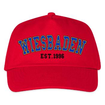 Wiesbaden Fondée en 1996 - Casquette de baseball Enfant - rouge - Devant