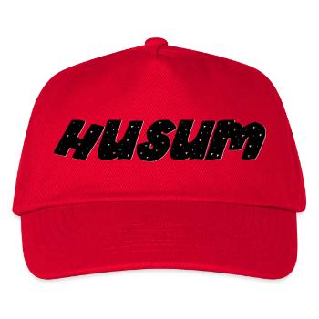   Husum - Kinder Basecap - Rot - Vorne