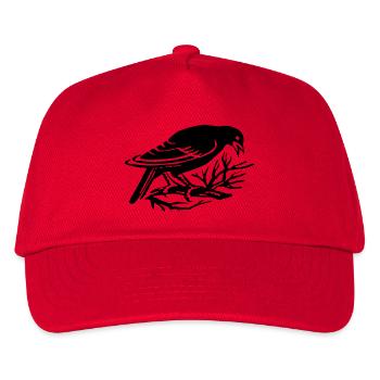 Rabe - Kinder Basecap - Rot - Vorne