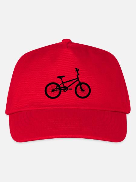Fahrrad - Kinder Basecap - Rot