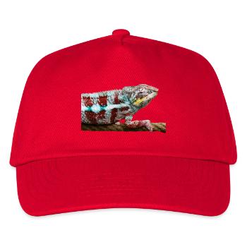 chameleon - Kids’ Baseball Cap - red - Front