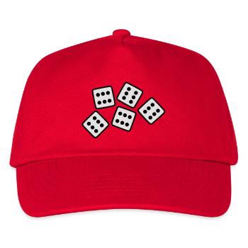 Dice - 30 years Birthday - Kids’ Baseball Cap - red - Front