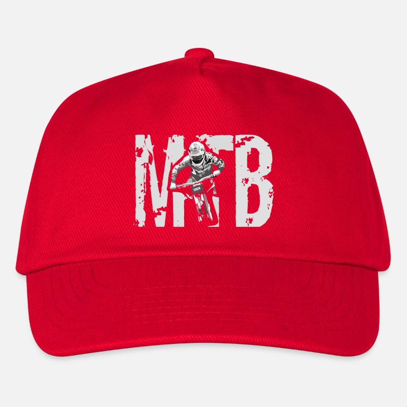 Mtb - Kinder Basecap - Rot