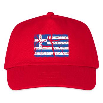 Greece - Kids’ Baseball Cap - red - Front