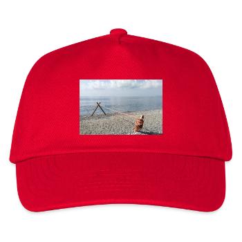 Marine Rope on the Sea - Kids’ Baseball Cap - red - Front
