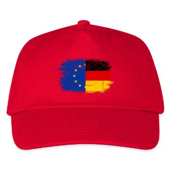 Flag Fusion EUGermany Brush - Casquette de baseball Enfant - rouge - Devant