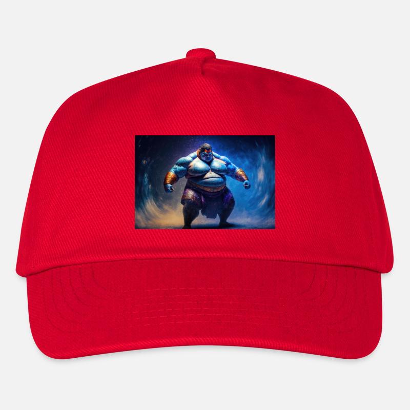 Sumo-Gott - Kinder Basecap - Rot