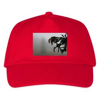 Magie du cône de la forêt nuageuse / Feldberg - Casquette de baseball Enfant - rouge - Devant