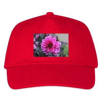 Dahlia rose rose fleur, fleur - Casquette de baseball Enfant - rouge - Devant