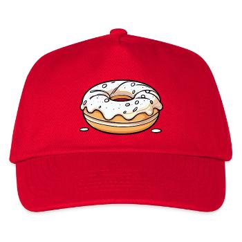 Donut - Kinder Basecap - Rot - Vorne